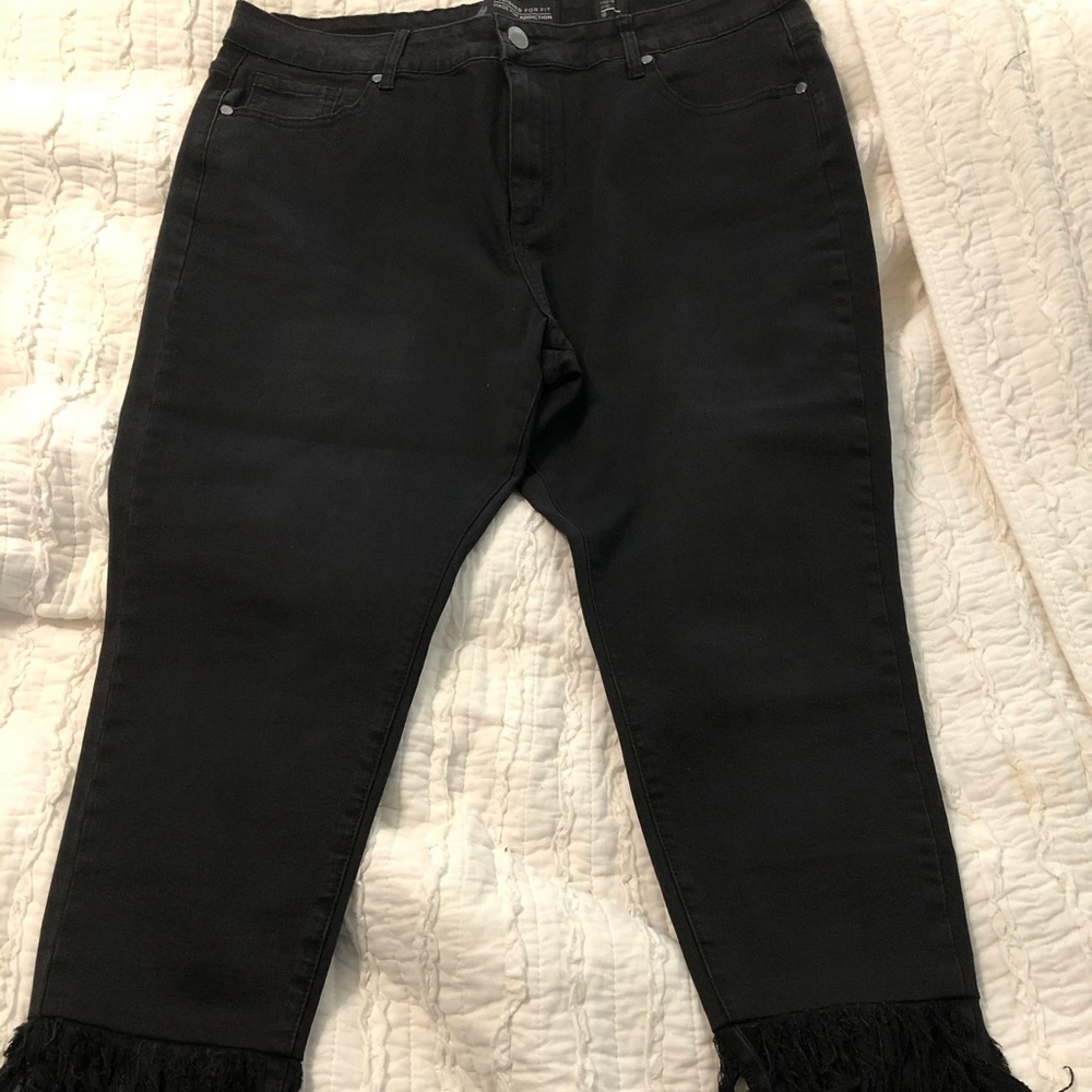 City chic skinny crop jean